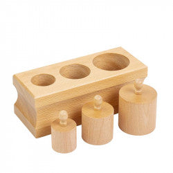 Cylinder Block #1 - צילינדרים חלק ראשון לגילאי לידה-שלוש - Elementessori