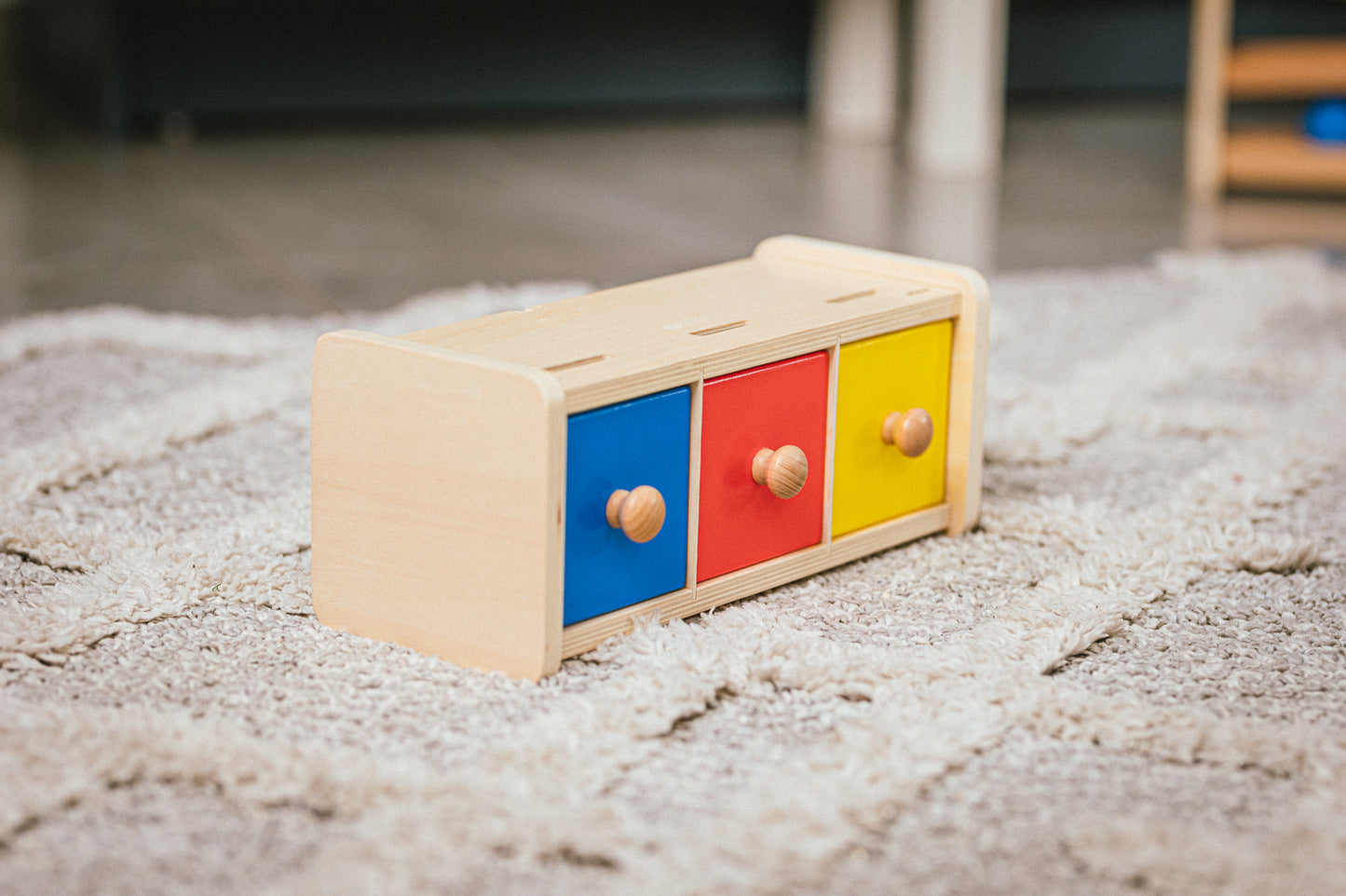 Place the disc - שלוש מגירות למיקום הדיסק