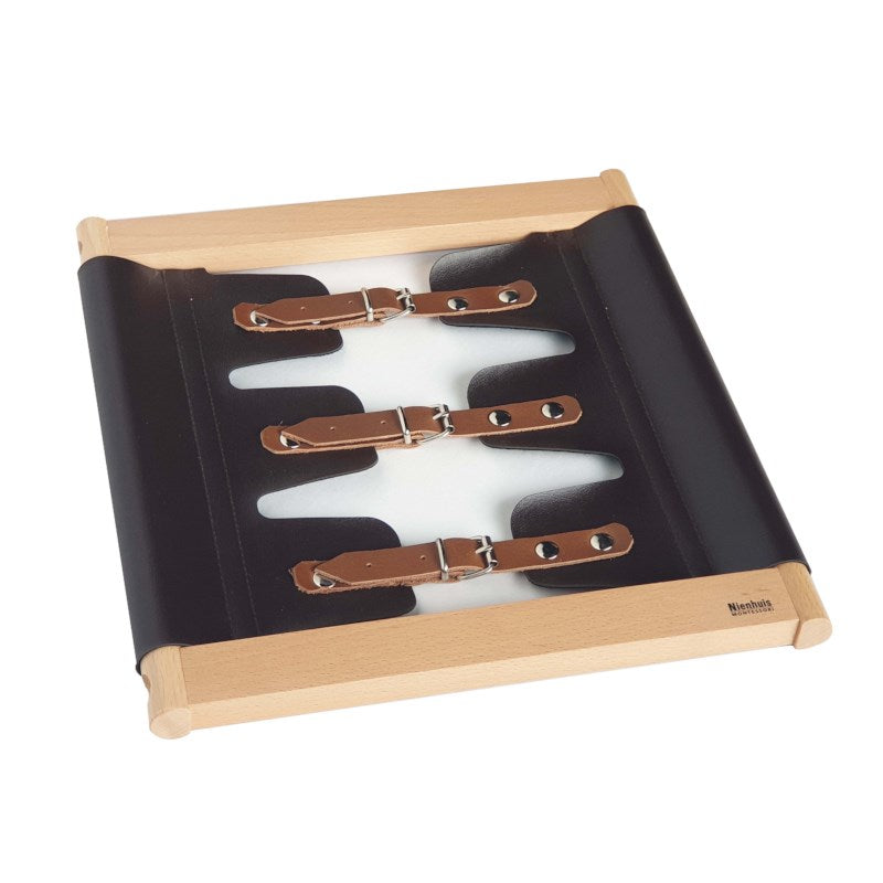 Infant / Toddler Dressing Frame: metal buckling - מסגרת לבוש אבזמים ממתכת - Elementessori