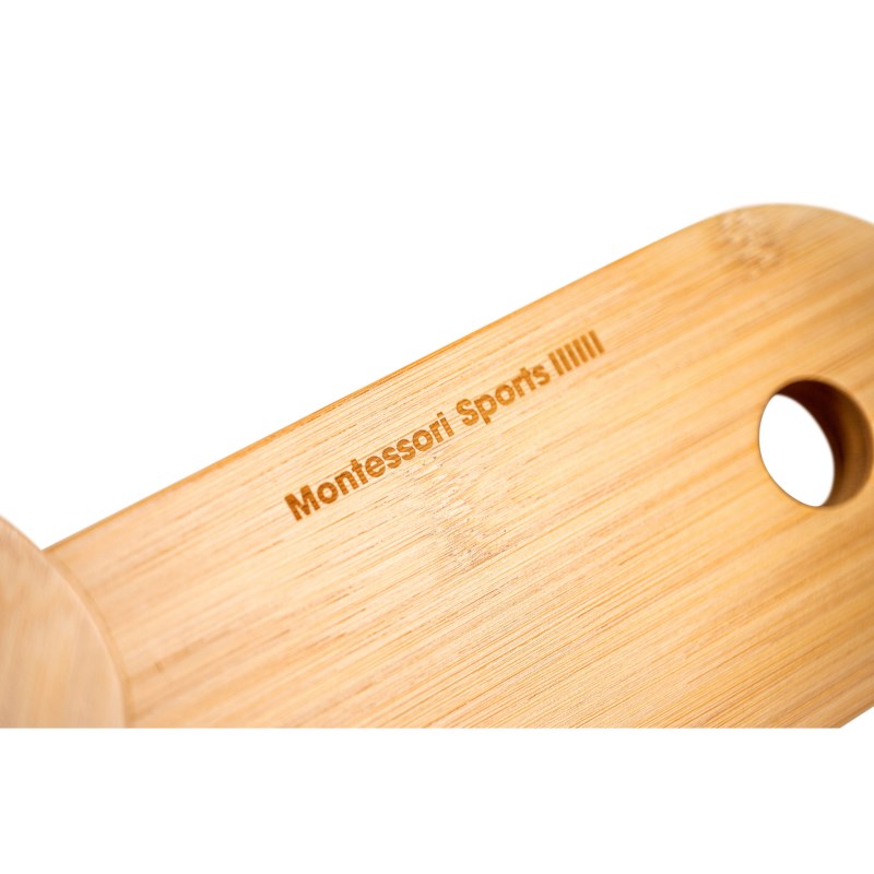 קורת שיווי משקל מעץ במבוק – Montessori Balance Beam