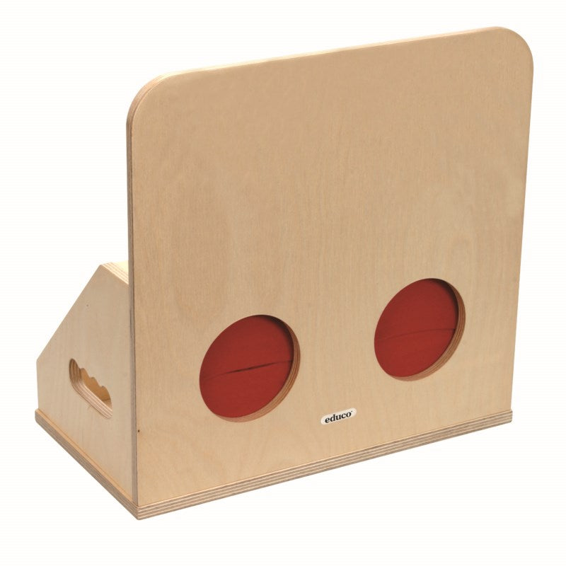 Tactile Box – Wood - קופסת חוש המישוש - מציאון