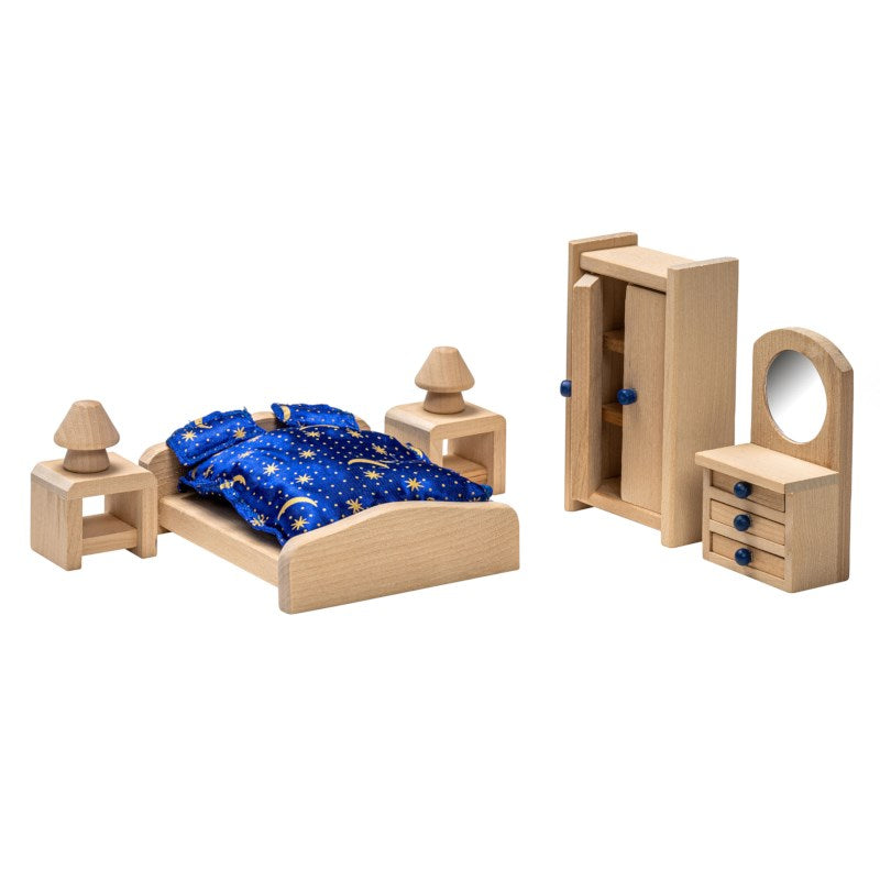 Dolls house - master bedroom - בית בובות - חדר שינה הורים