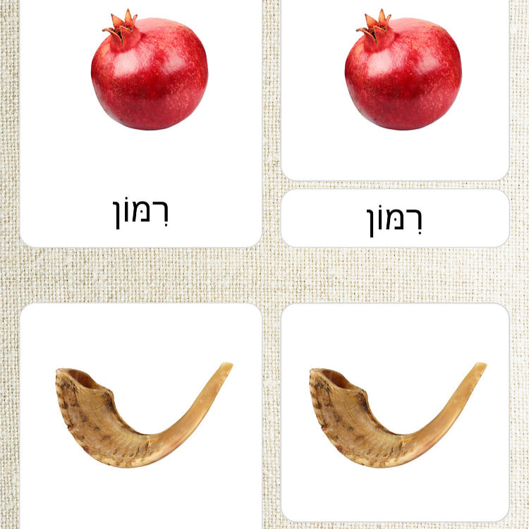 כרטיסיות בשלושה חלקים - ראש השנה