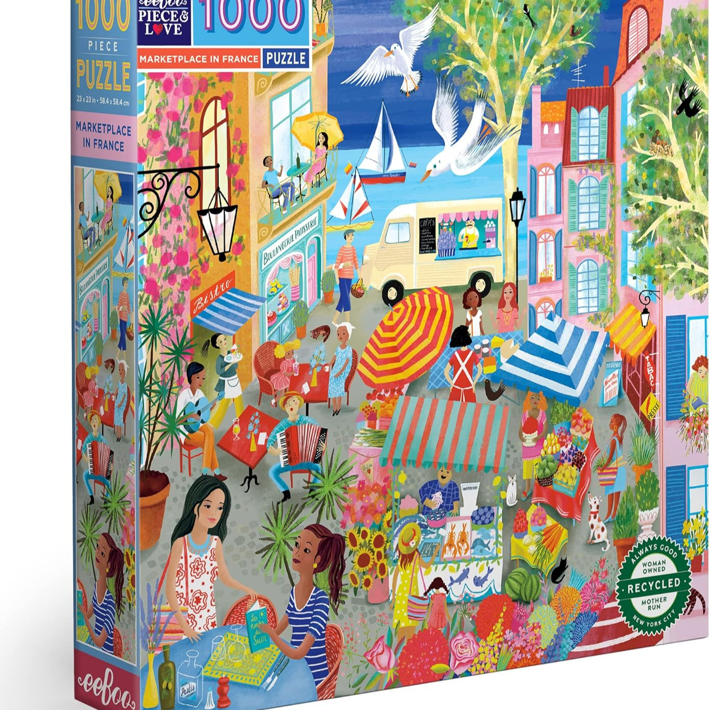 פאזל 1000 חלקים – שוק בצרפת