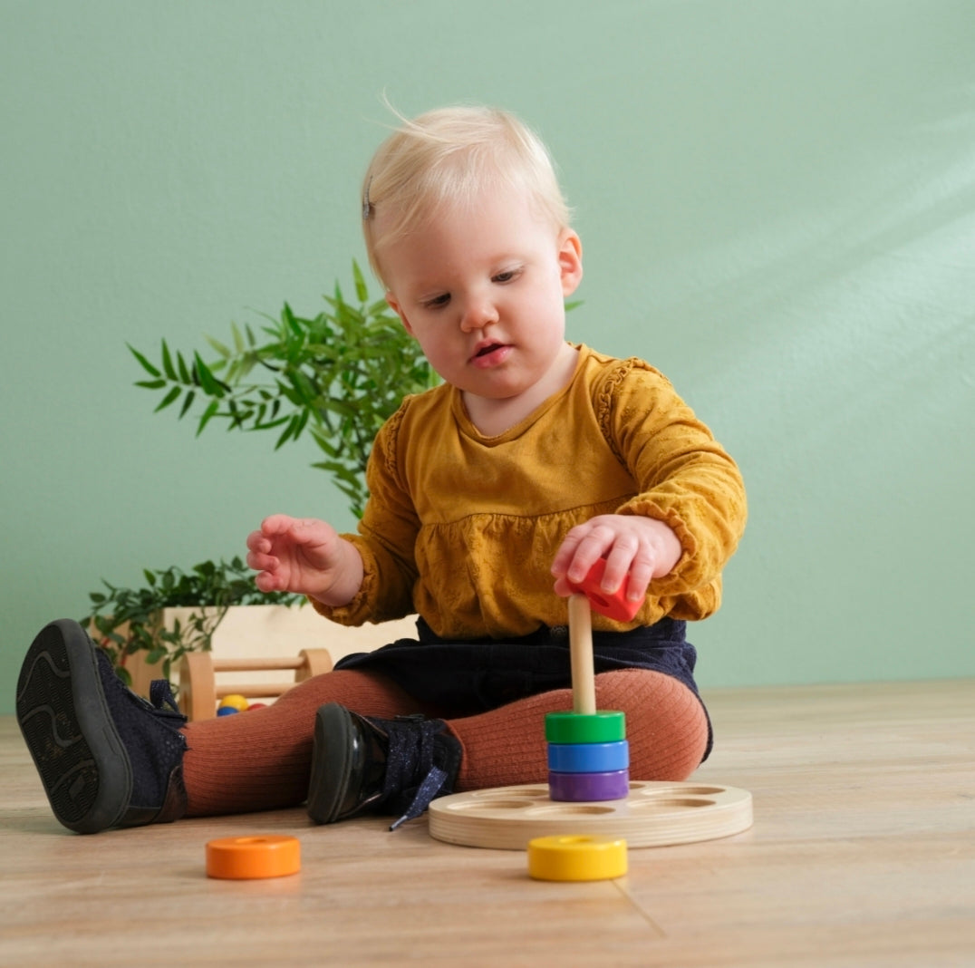 Stack the disc - השחלת דיסקיות