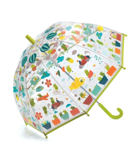 מטריה עם דמויות רכבים - DJECO - Elementessori