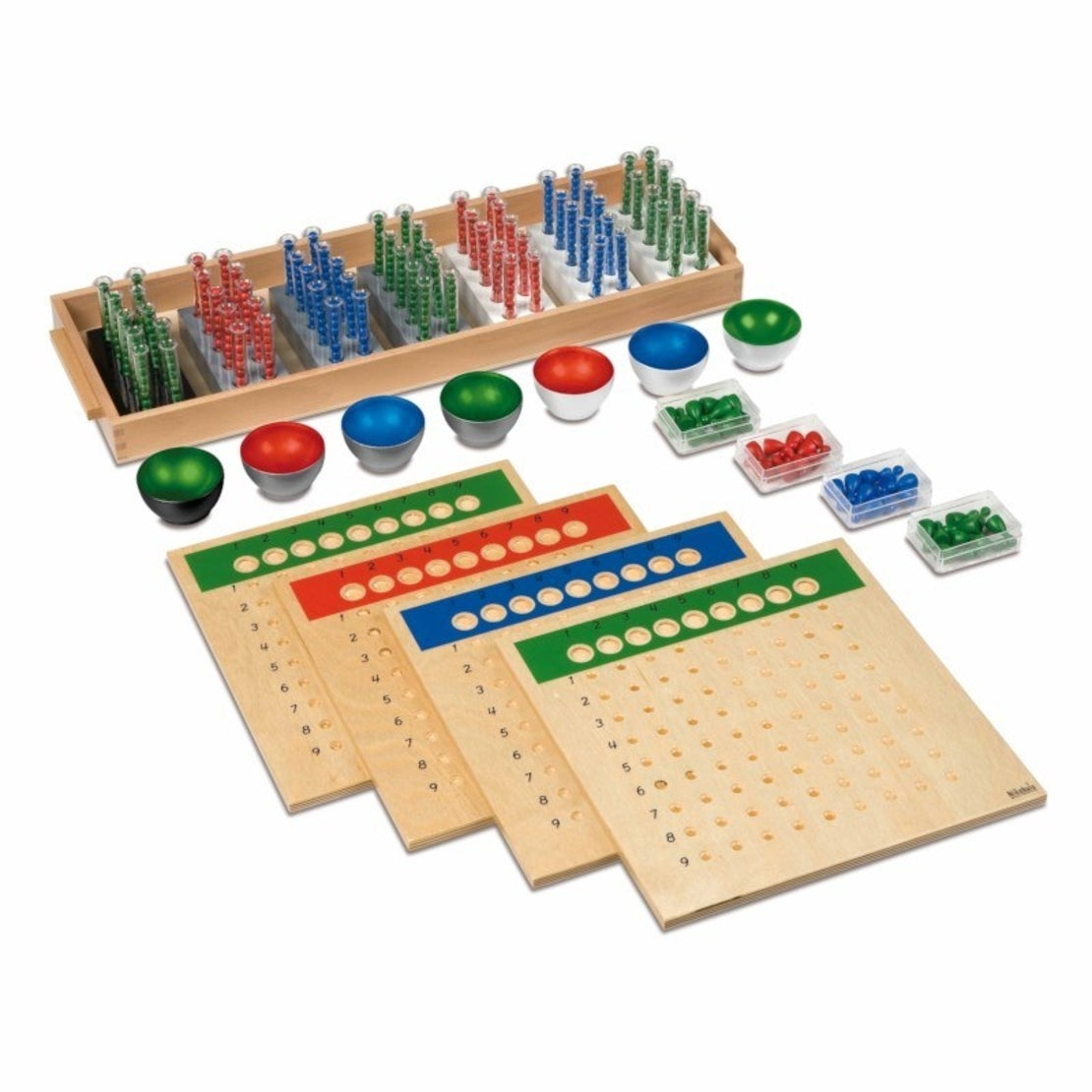 Long Division - לימוד חילוק ארוך - Elementessori