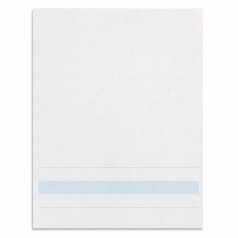 Writing Paper: Blue Lines - 4.25 x 5.5 in (500) - דפי כתיבה - Elementessori