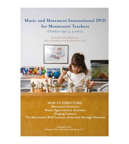 Music And Movement Instructional DVD For Montessori Teachers - Elementessori