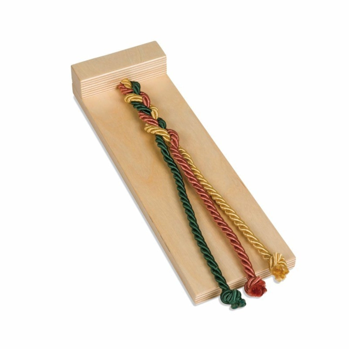 Braiding Board - לוח ללימוד קליעת צמה - Elementessori
