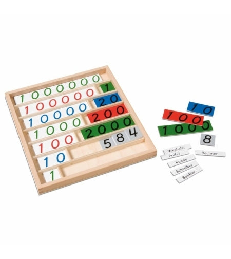 Bank Game - הכרת כפל ארוך - Elementessori