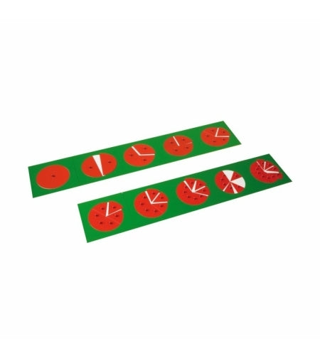 Fraction Circles - הכרת נושא השברים - Elementessori