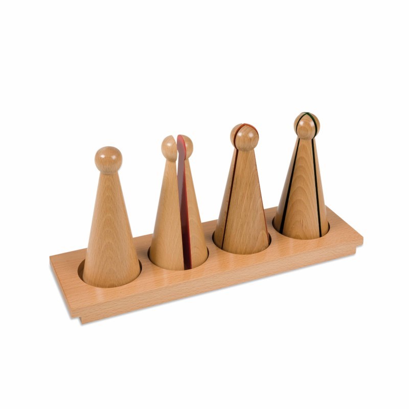 Large Fraction Skittles - יתדות גדולים ללימוד שברים - Elementessori