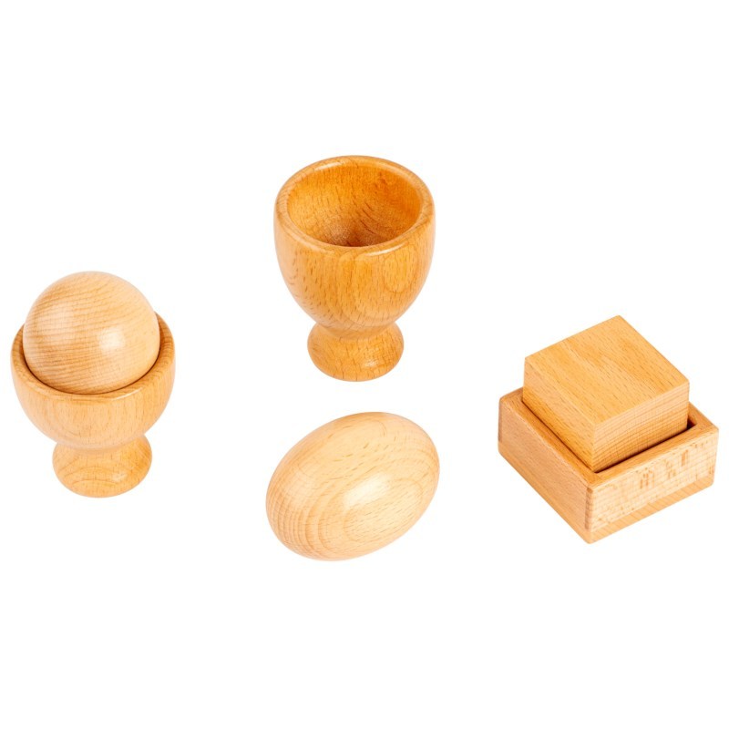 Fit the shape - התאמת הצורה לתבנית - Elementessori