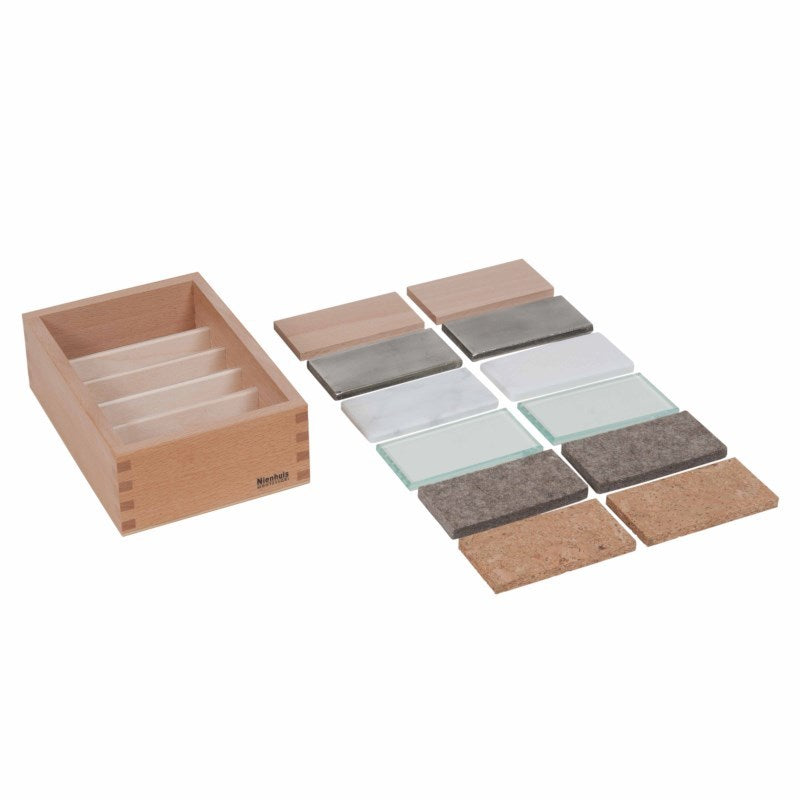 Thermic Tablets - לוחות סנסוריים מחומרים שונים - Elementessori