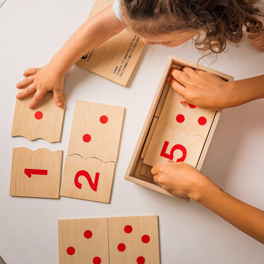 Number puzzle 0-10 - פאזל ספרות