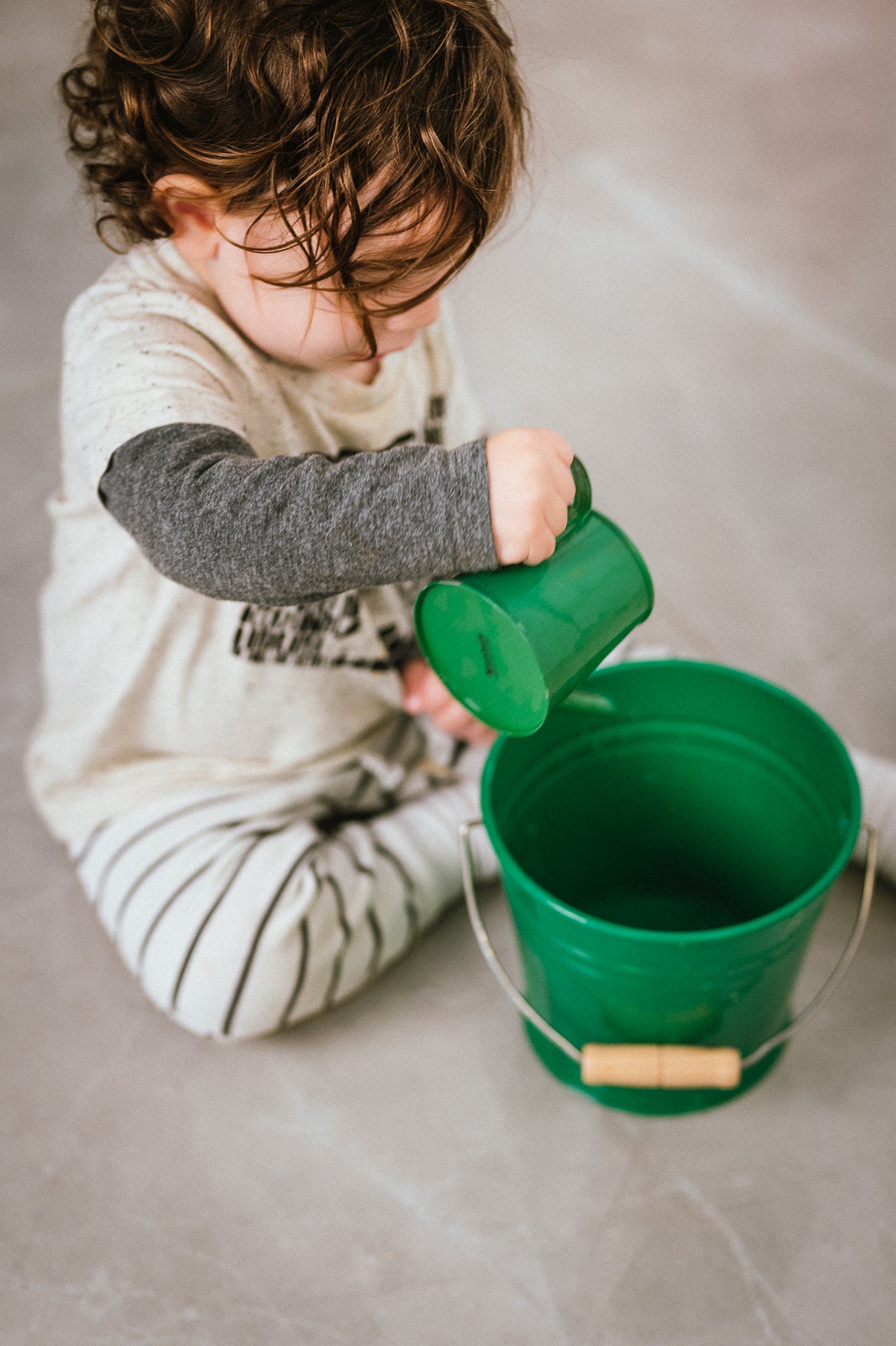 Toddler Watering Can: Green - משפך ירוק לילדים צעירים