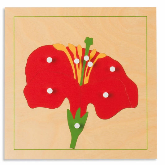 Animal Puzzle: Flower -  פאזל חלקי הפרח - מציאון