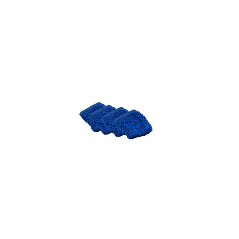 Finger Mitts: Blue (4) - סט 4 מגבות אצבע בצבע כחול
