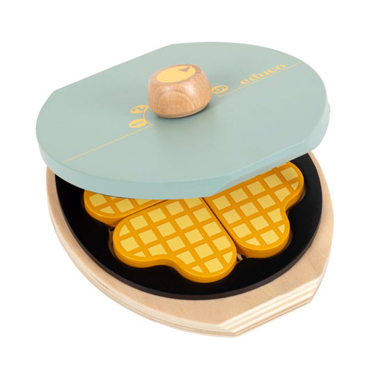 Waffle iron - הכנת פנקייקים