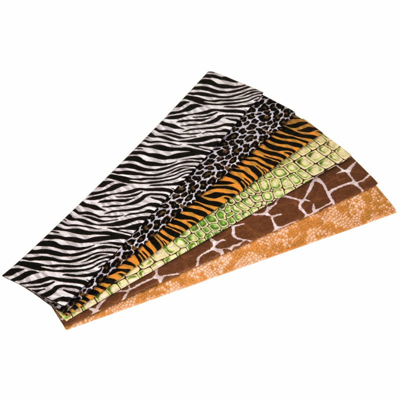 Crepe paper special Animal print -  קרפים עם הדפס חיות