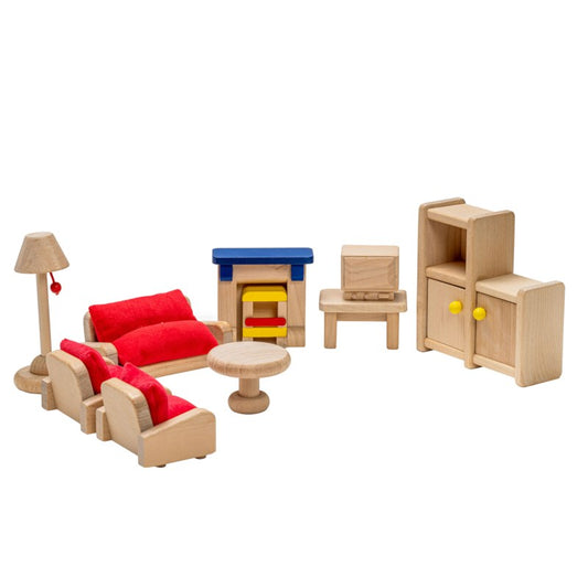 Dolls house - living room - בית בובות - סלון