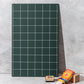 Greenboards With Lines And Squares: Set Of 2 - 2 לוחות דו צידיים שורות וריבועים