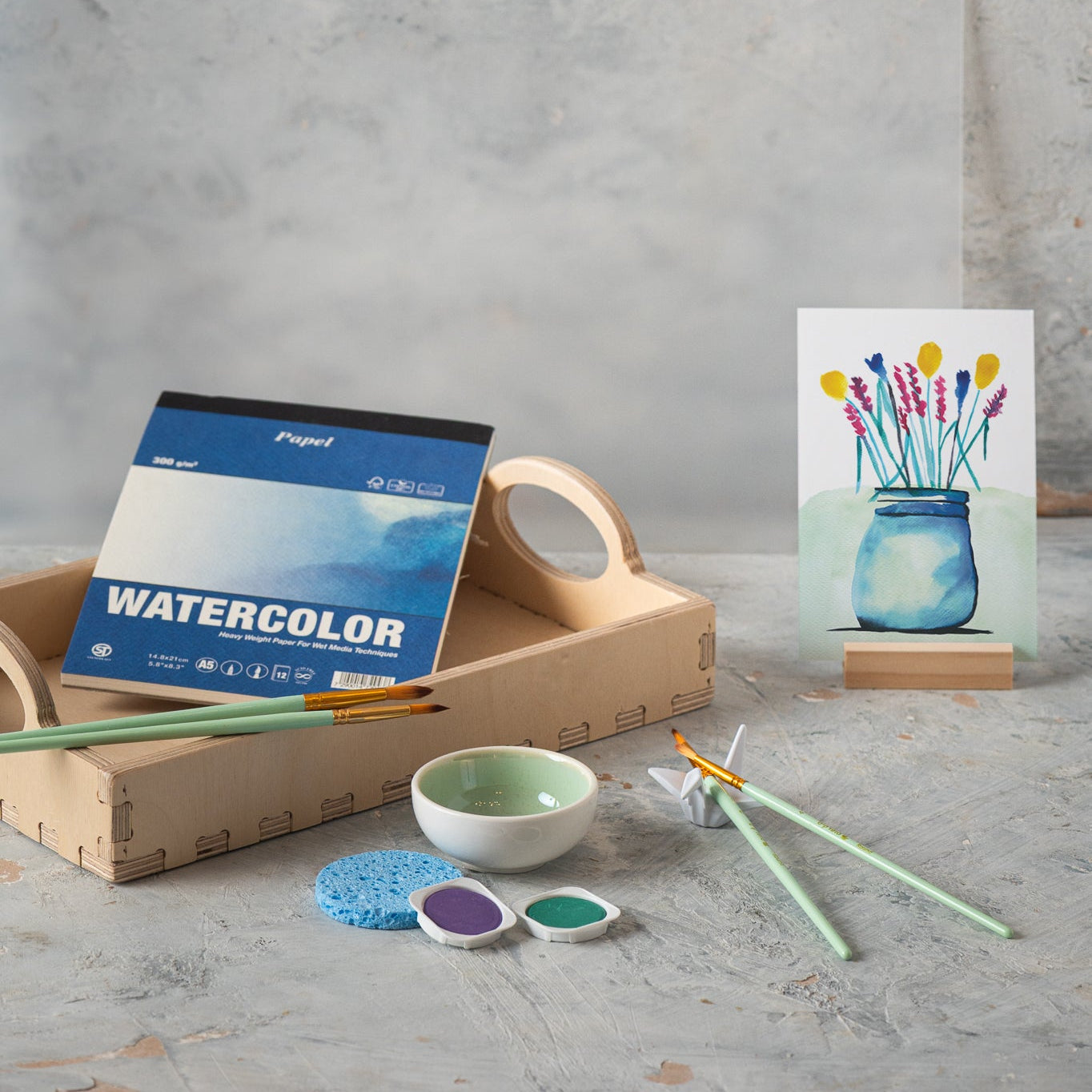 ערכת צבעי מים