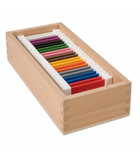 Second Box Of Color Tablets - קופסת צבעים חלק שני -    Elementessori