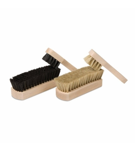 Shoe Polishing Brush Set: 4 Brushes - סט 4 מברשות לניקוי נעליים -    Elementessori