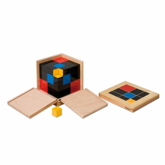 Trinomial Cube - הקוביה הטרינומית -    Elementessori