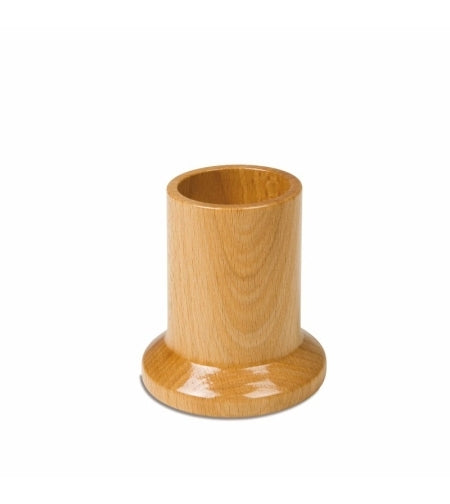 Natural Wood Pencil Holder - מעמד עפרונות מעץ טבעי -    Elementessori