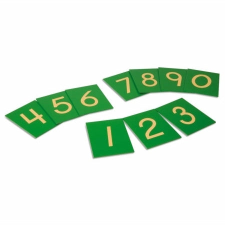 Sandpaper Numerals: US Version -  מספרי חישה -    Elementessori