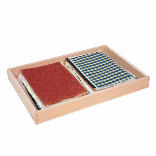 Fabric Box - קופסת בדים בטקסטורות שונות -    Elementessori