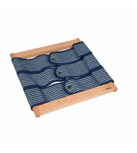 Infant / Toddler Dressing Frame: Snapping - מסגרת לבוש טיקטקים -    Elementessori