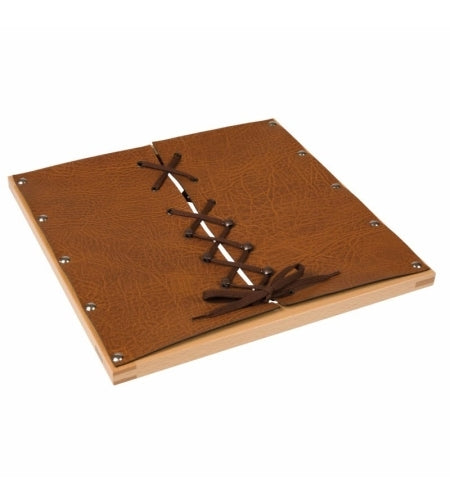 Shoe Lacing Frame - מסגרת לבוש קשירת שרוכים -    Elementessori